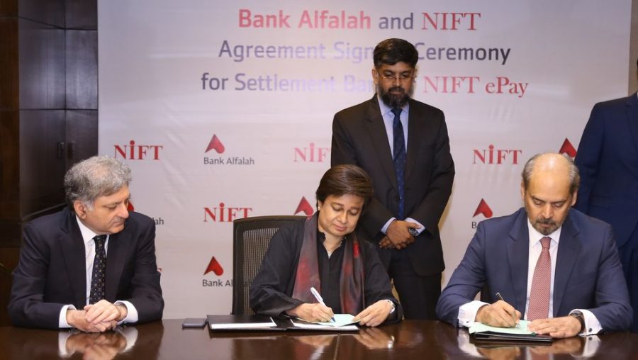 NIFT Signs Bank Alfalah As The Settlement Bank For NIFT EPay